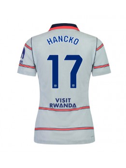 Ženski Nogometna dresi replika Atletico Madrid David Hancko #17 Tretji 2026-27 Kratek rokav